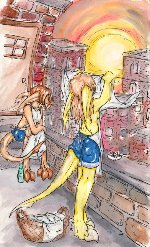 (extra) factory girls print