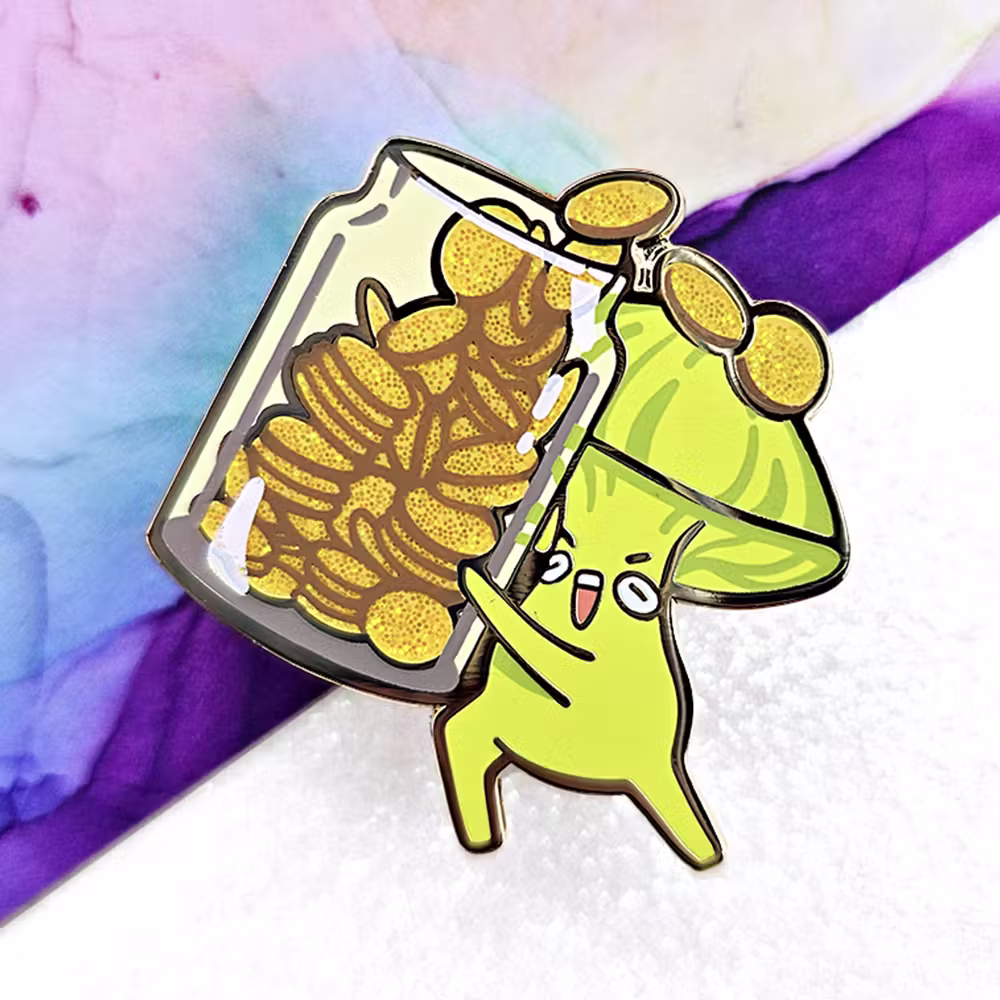 "Coin Keeper" Enamel Pin