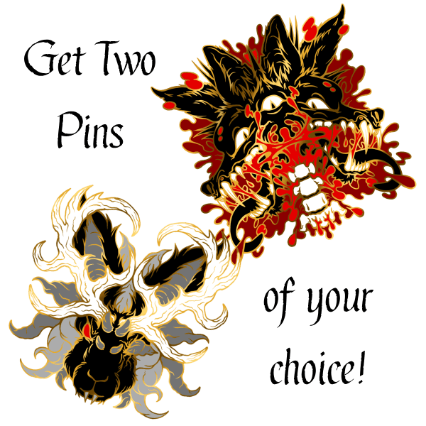 ( Early Bird Deal ) Two Pins!