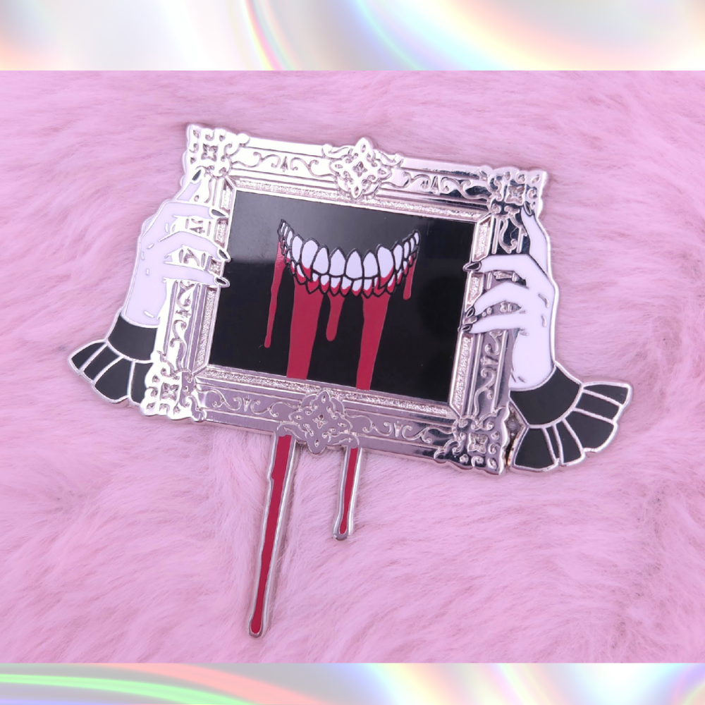 Bloody Smile Enamel Pin