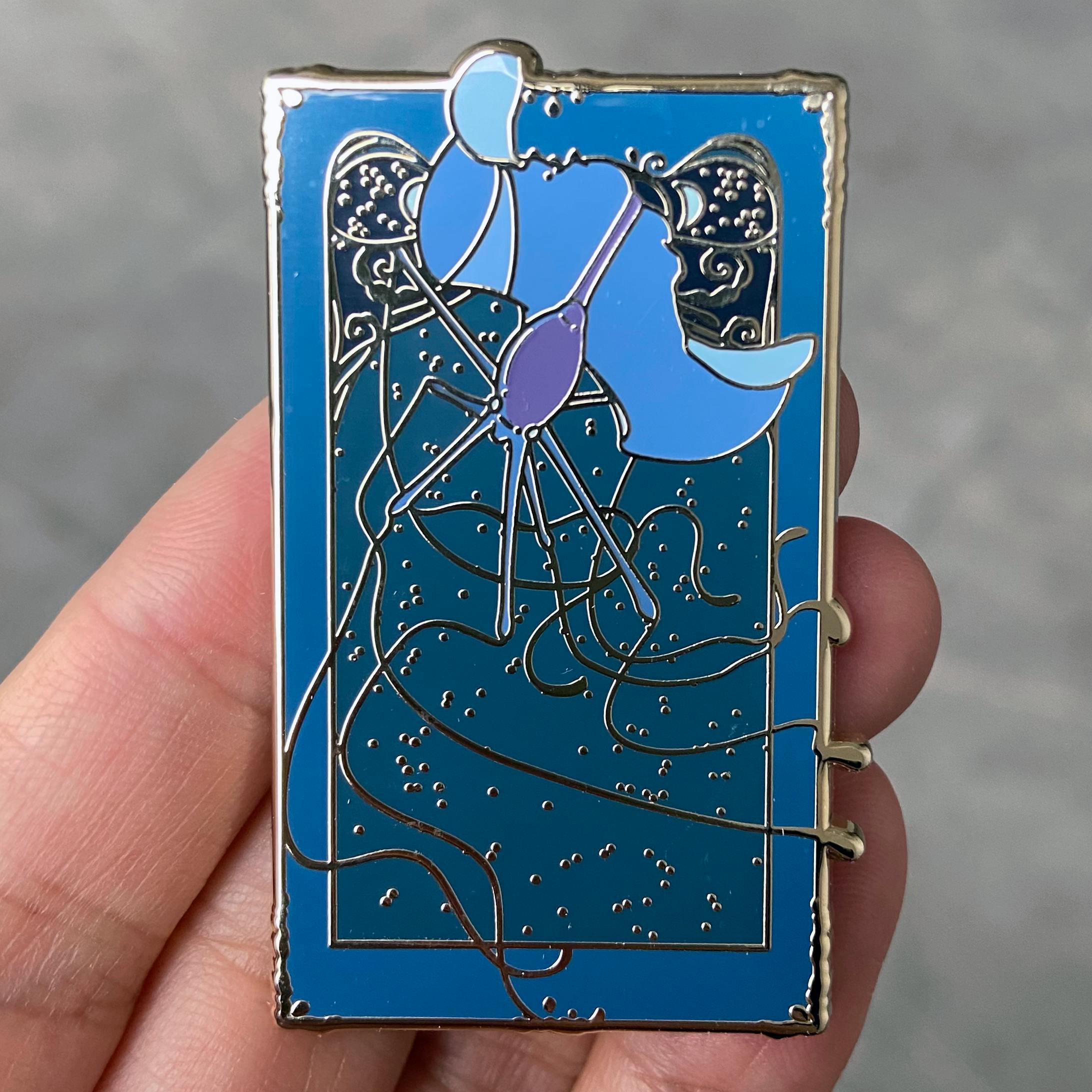 Big Fin Squid Tarot Pin	