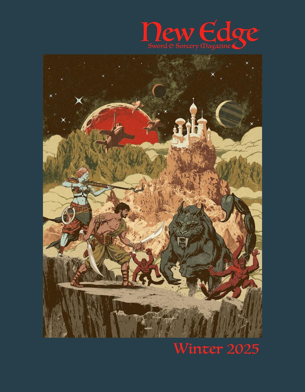 New Edge Sword & Sorcery Issue #7 (Hardcover, LIMITED EDITION)