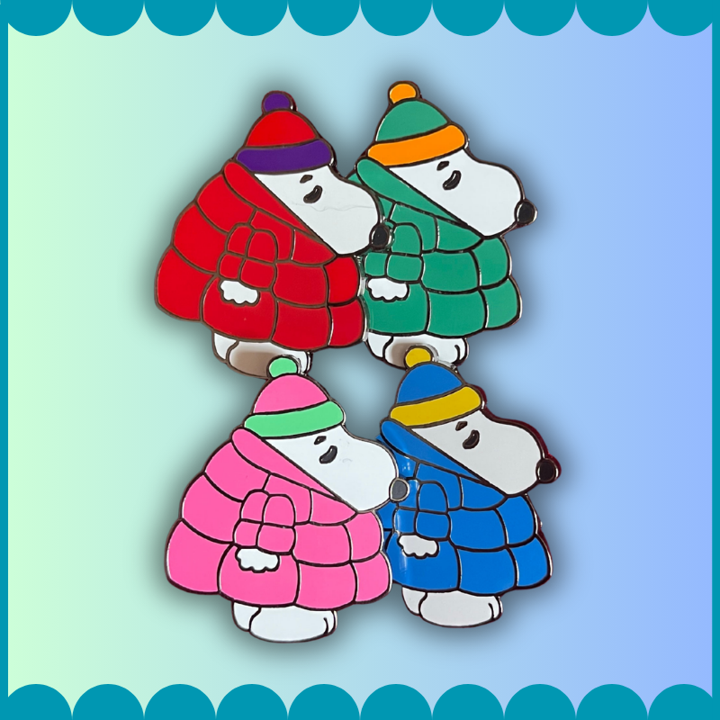 Snoop Puffer Blind Bag Pin