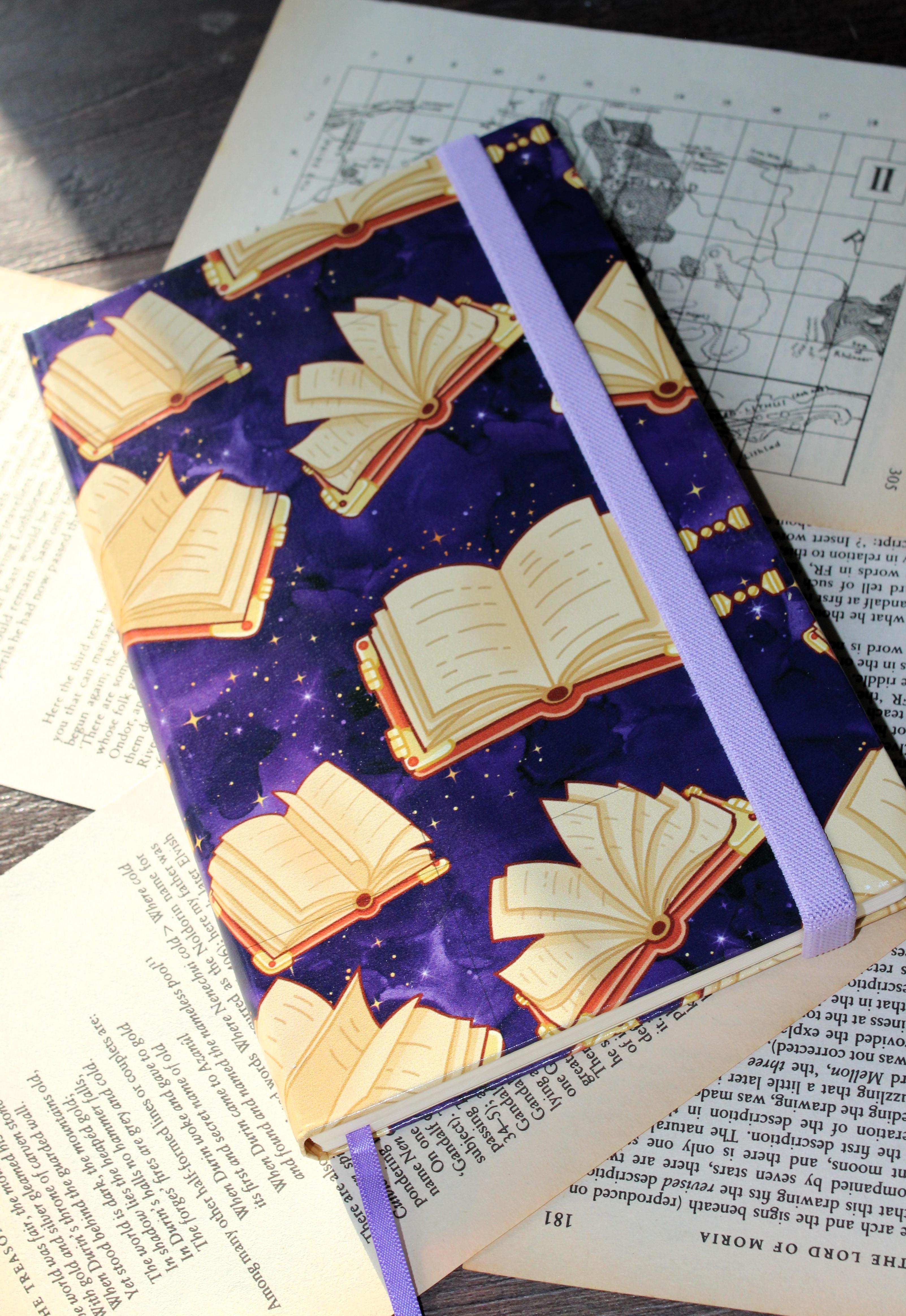 A5 sized Leatherette Notebook