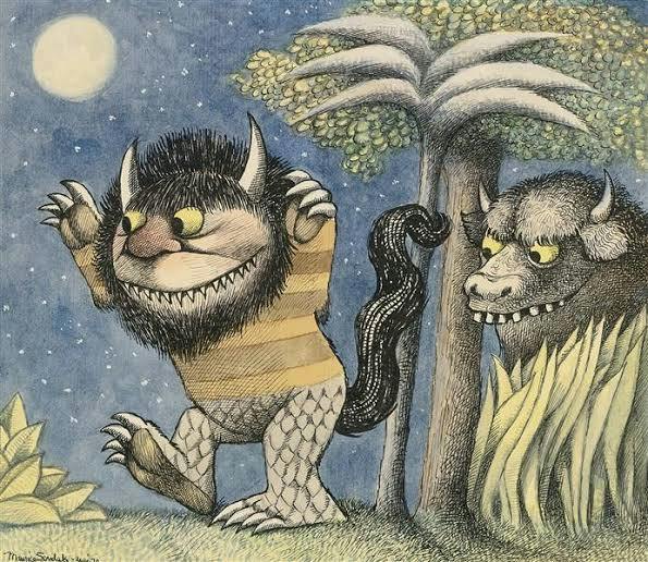 The Wild Things from Where the Wild Things Are