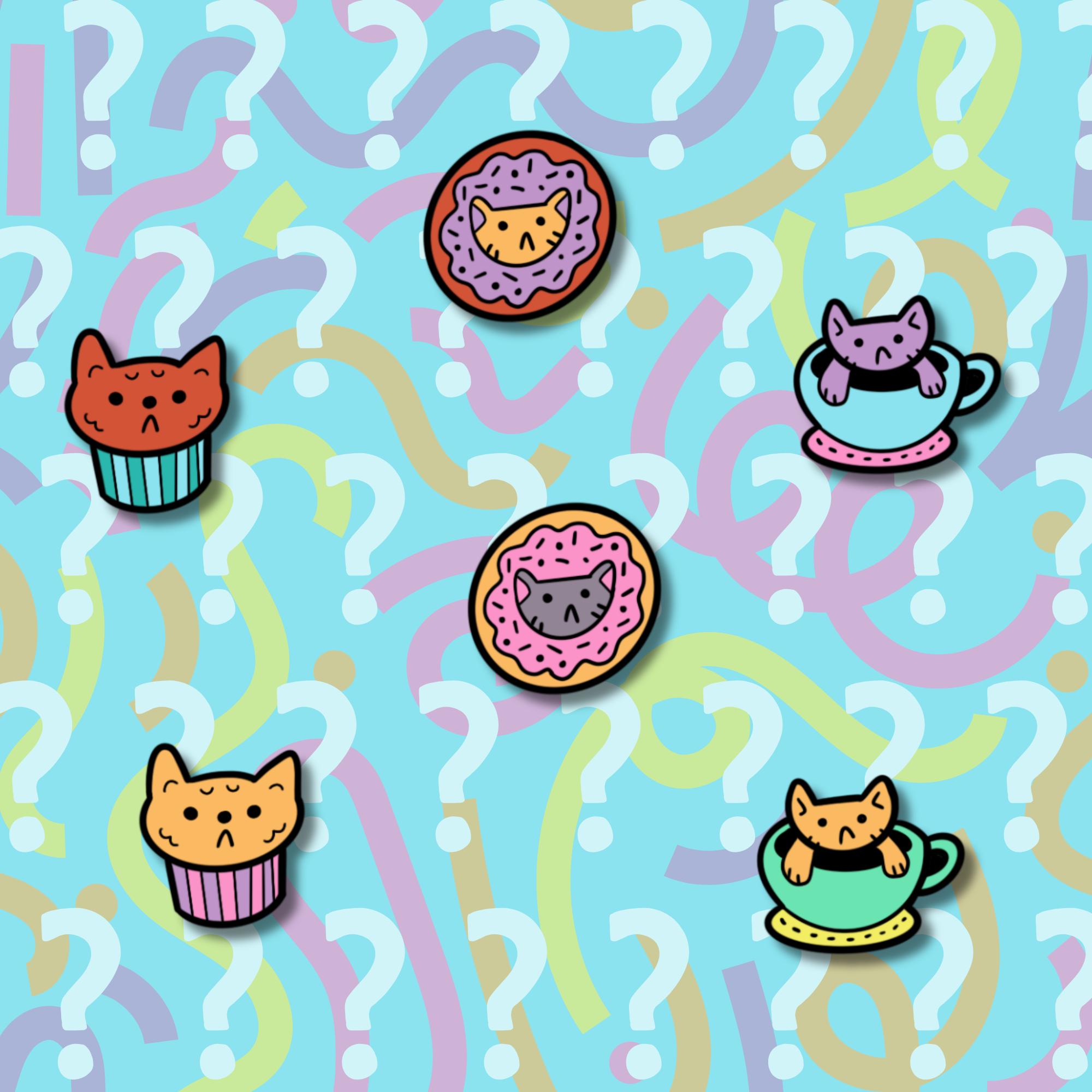 Mystery Treat mini pin