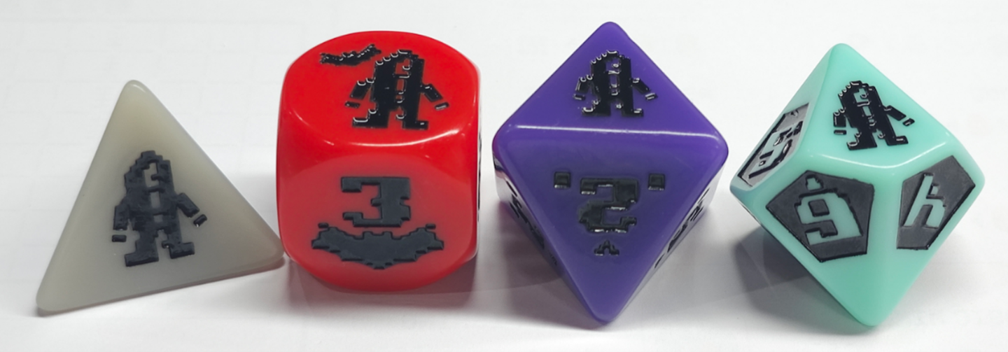 Wrastlevania Dice Set