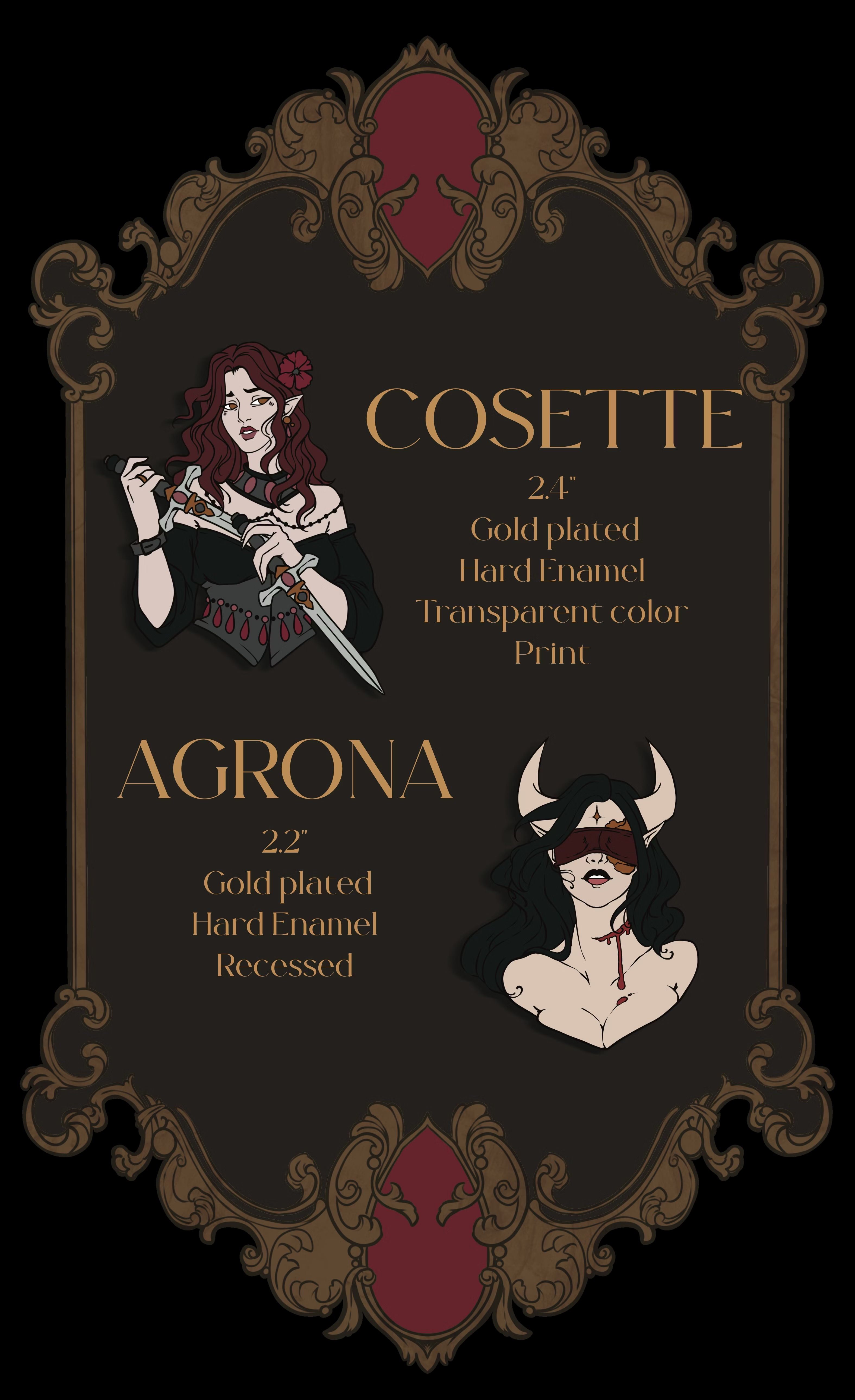 Cosette and Agrona