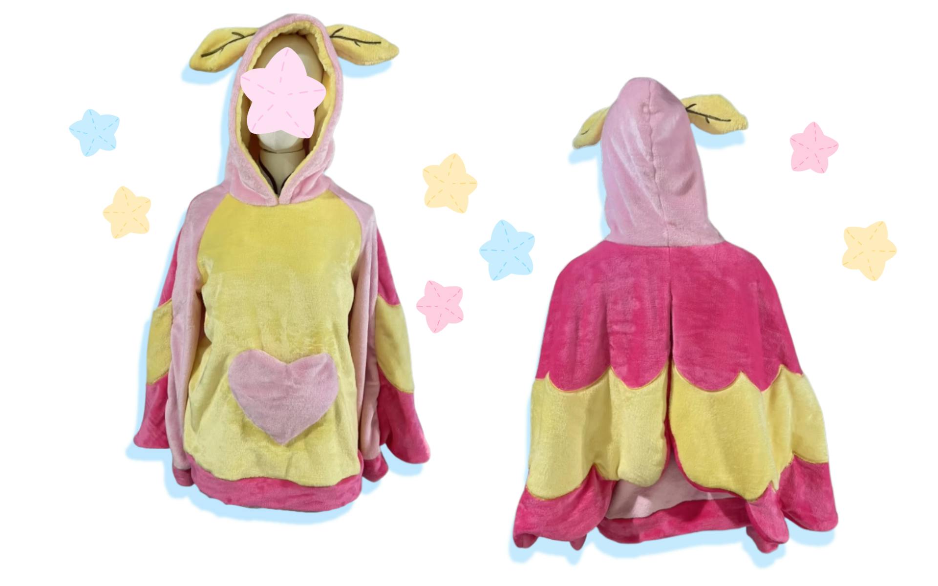 Cherry the Moth Snuggle-Wear hoodie
