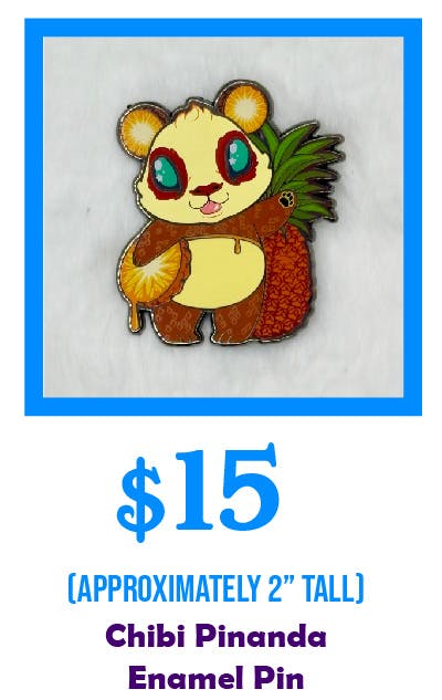 Chibi Pinanda Enamel Pin