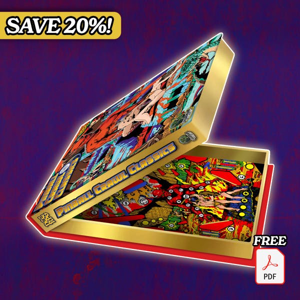 Pinball Crawl Classics, Clamshell Box (Print+PDF)