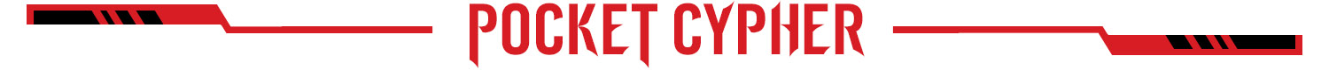 Subheader: Pocket Cypher