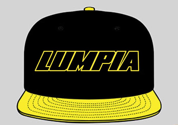 *REISSUE* Yellow embroidery over black with yellow brim
