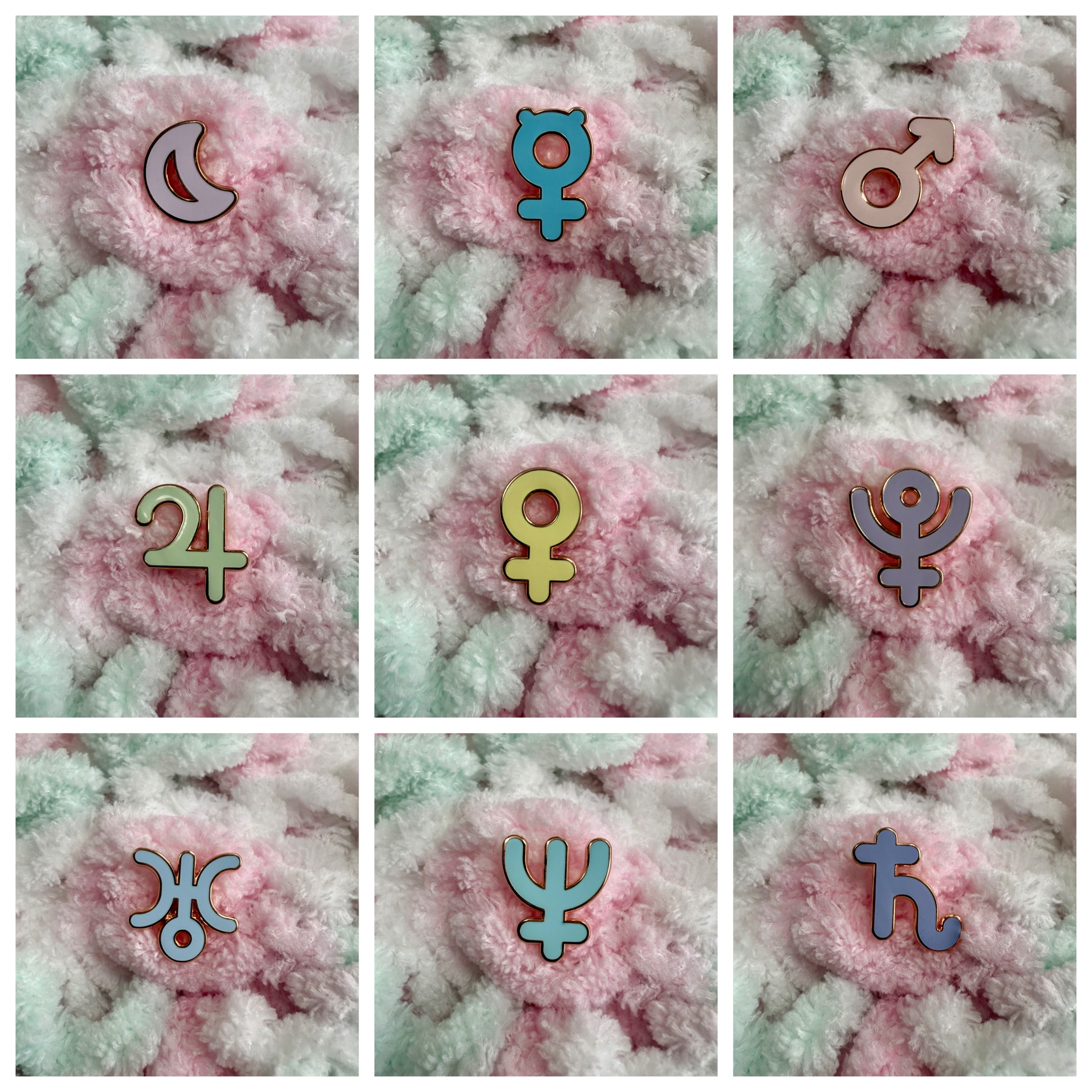 ✦ Chubby Planet Pin