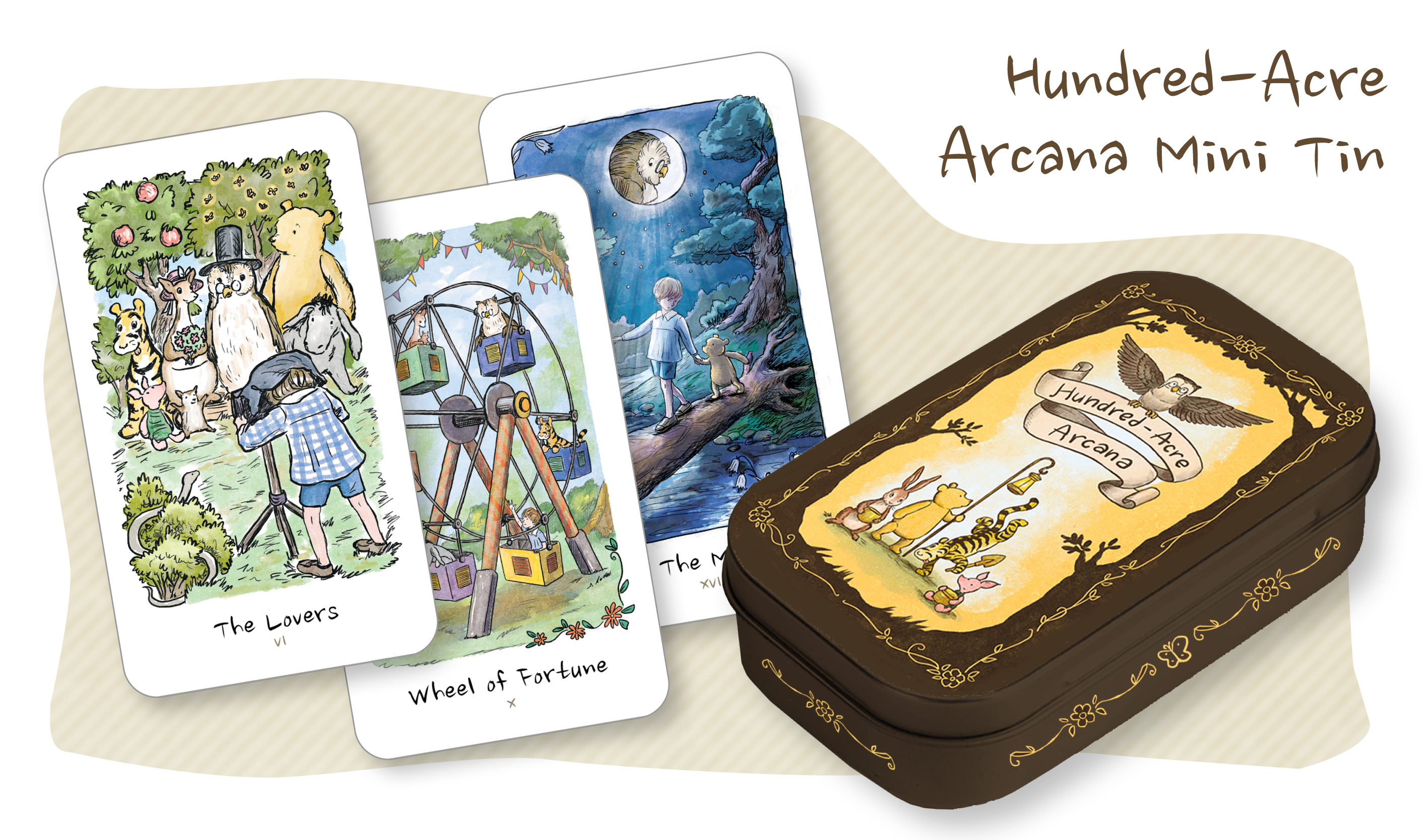 Hundred-Acre Arcana Mini Deck + Bonus Item Reward