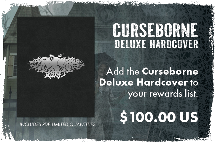 + Curseborne corebook limited Deluxe Edition hardcover 