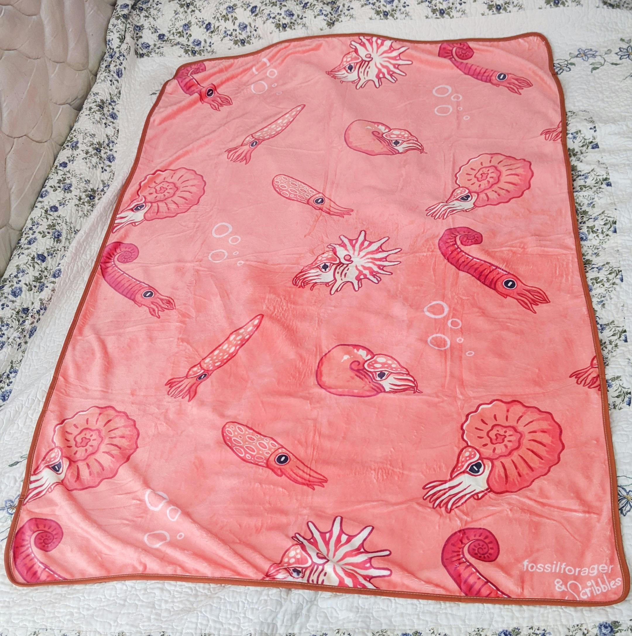 Prehistoric Cephalopod Blanket
