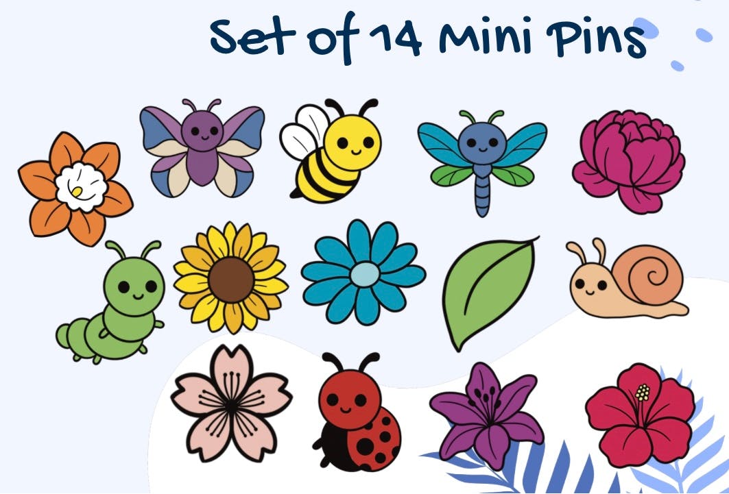 Mini Pins Set