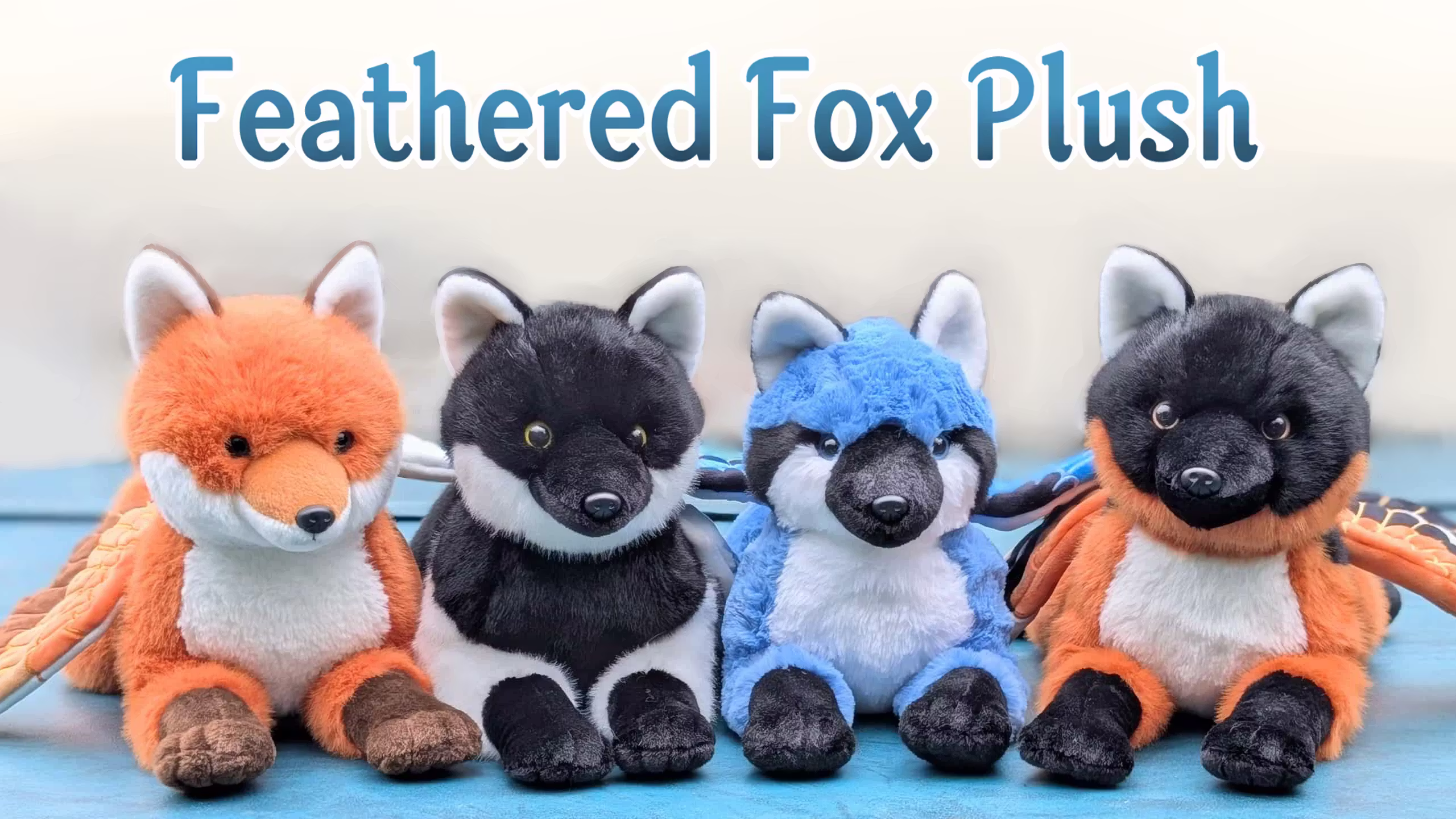 Feathered Fox Plush!