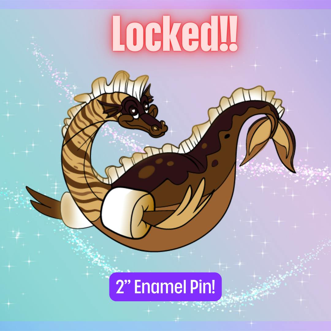 Chocness Monster pin