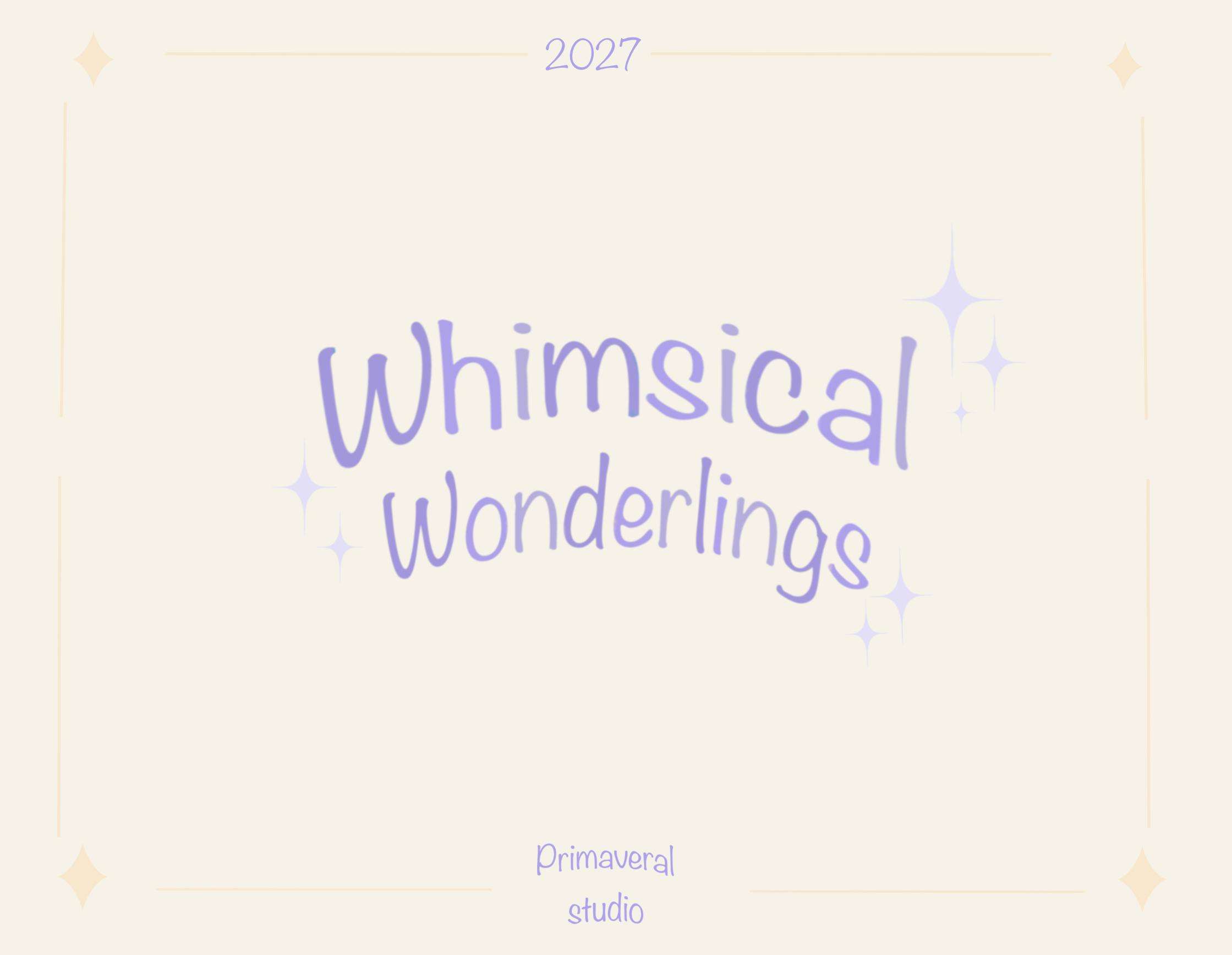 Whimsical plushies