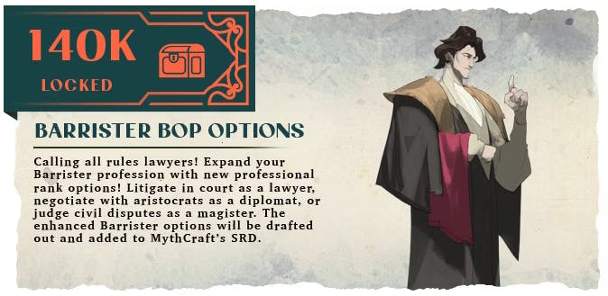 Brand New Barrister Options!