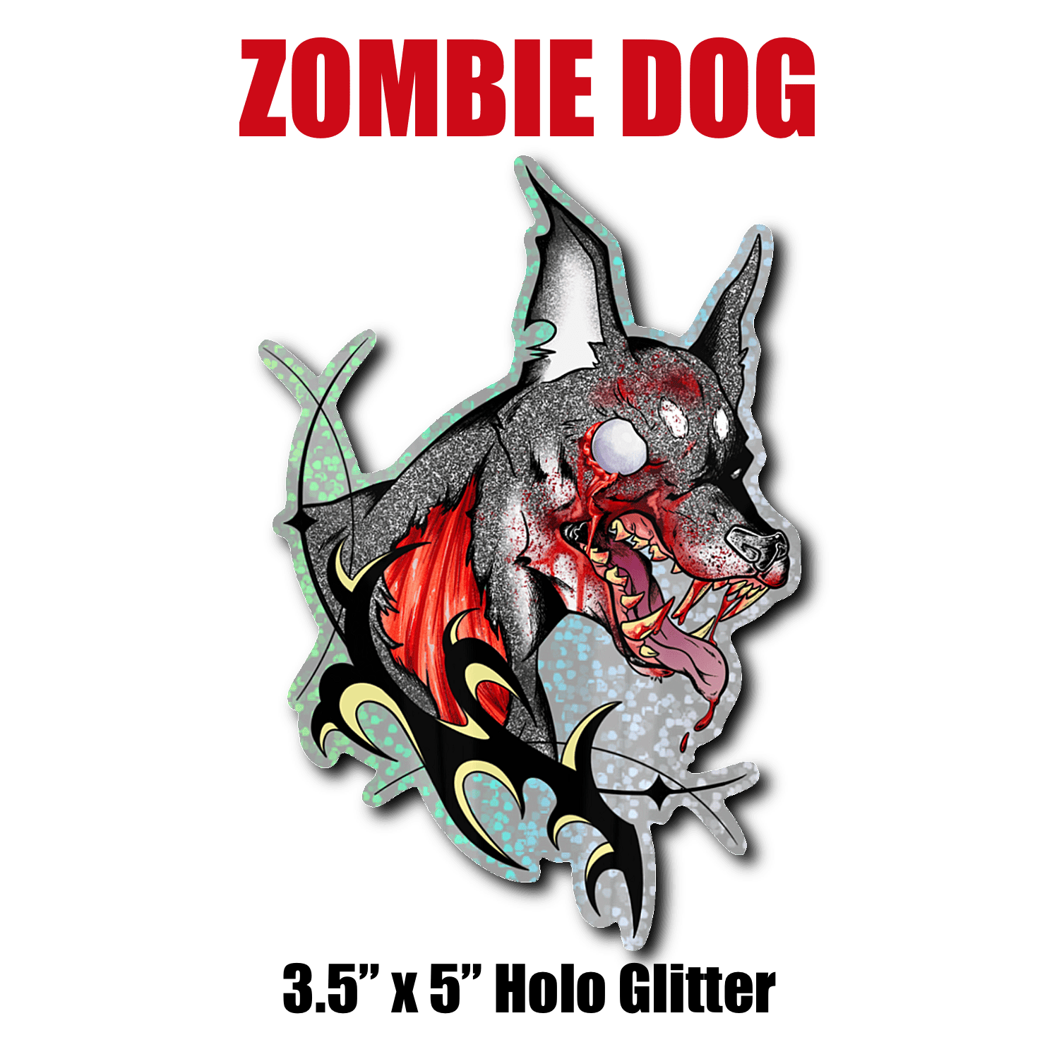 Zombie Dog Sticker
