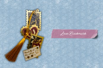 Loon Metal Bookmark