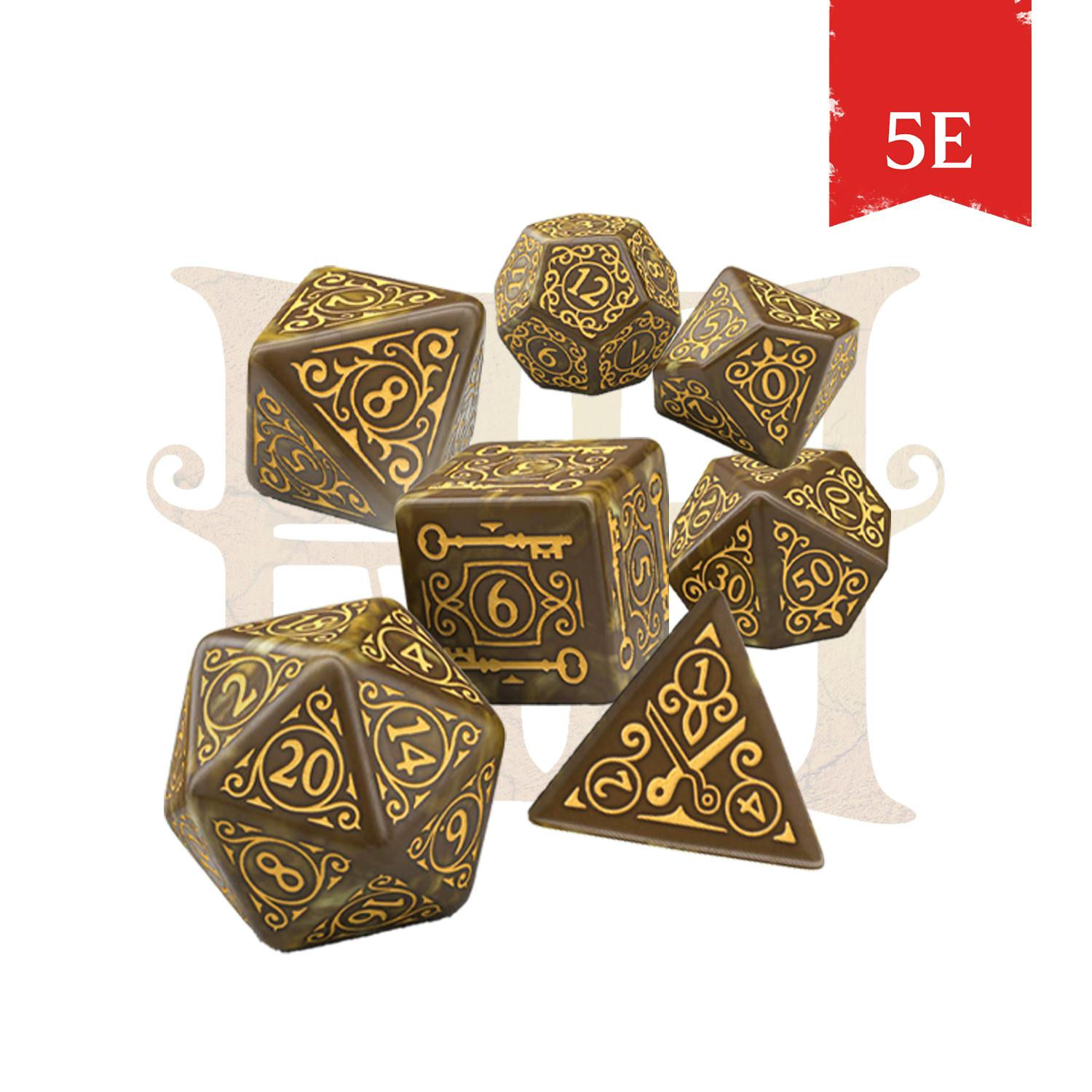 Caramel Dice Set