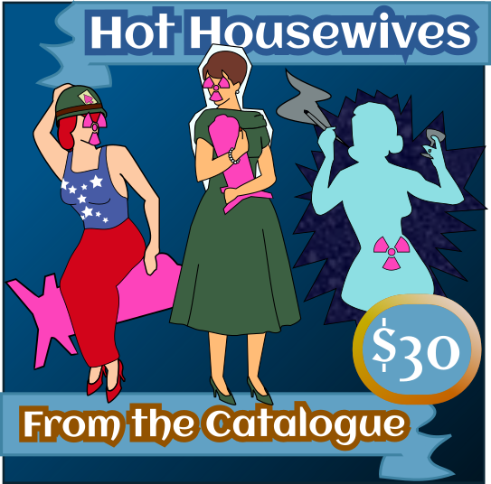 From the Catalogue | The Hot Housewives Pins