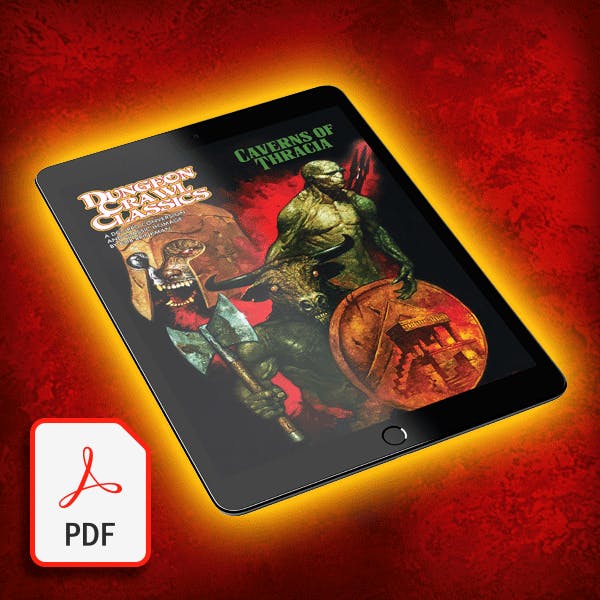 (Save 10%!) Caverns of Thracia DCC (PDF-only)
