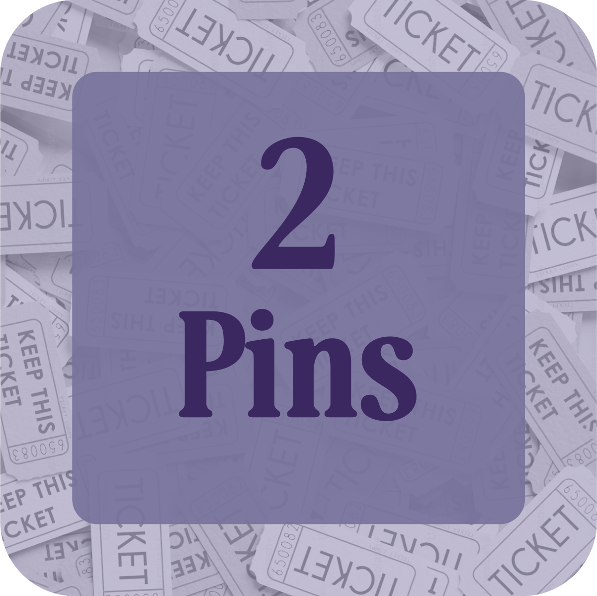 2 Pins - Double Admission