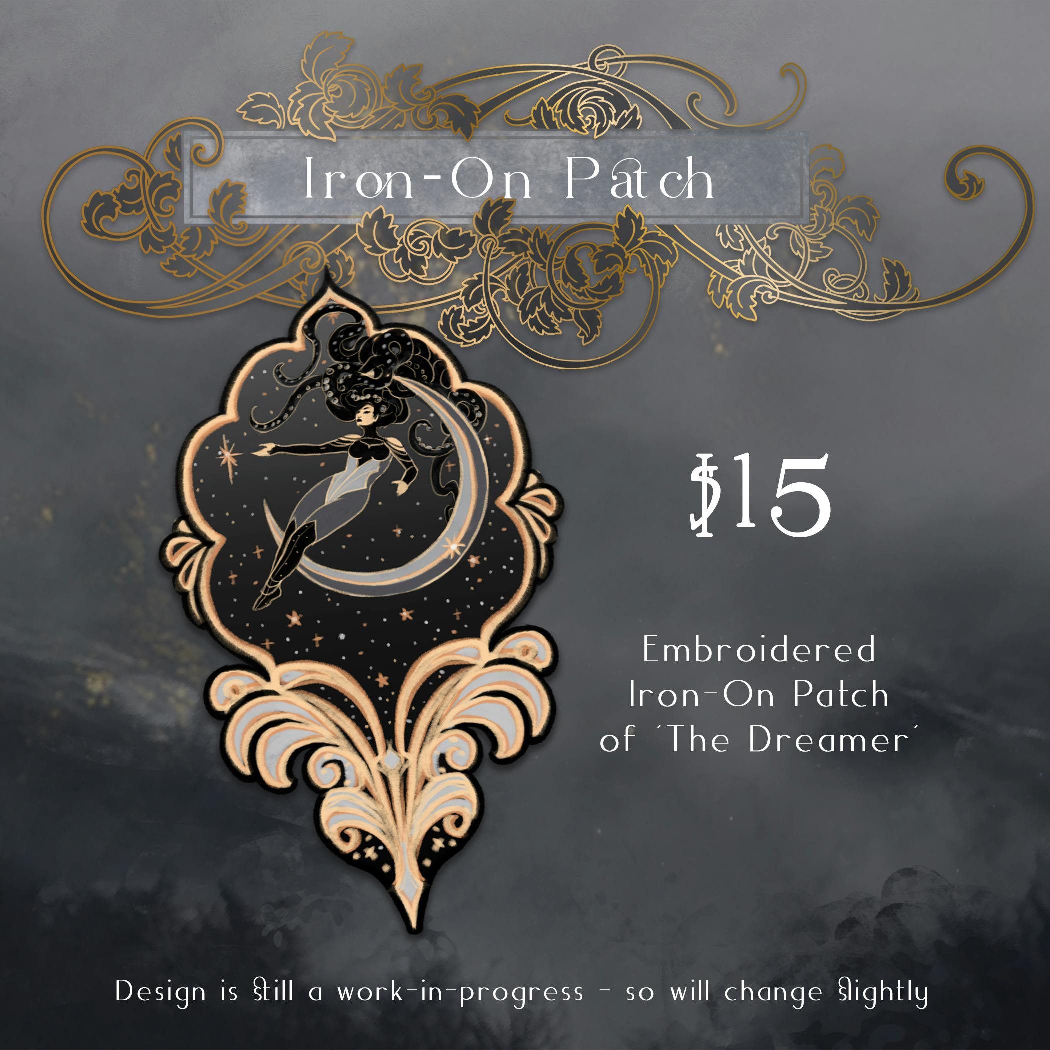 'The Dreamer' Iron-On Patch