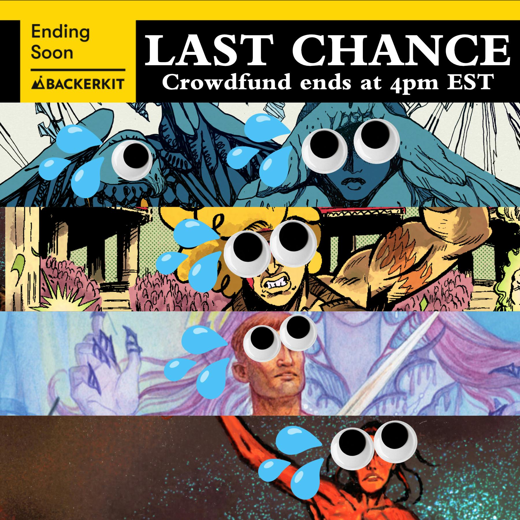  The Crowdfund ends at 4pm EST today