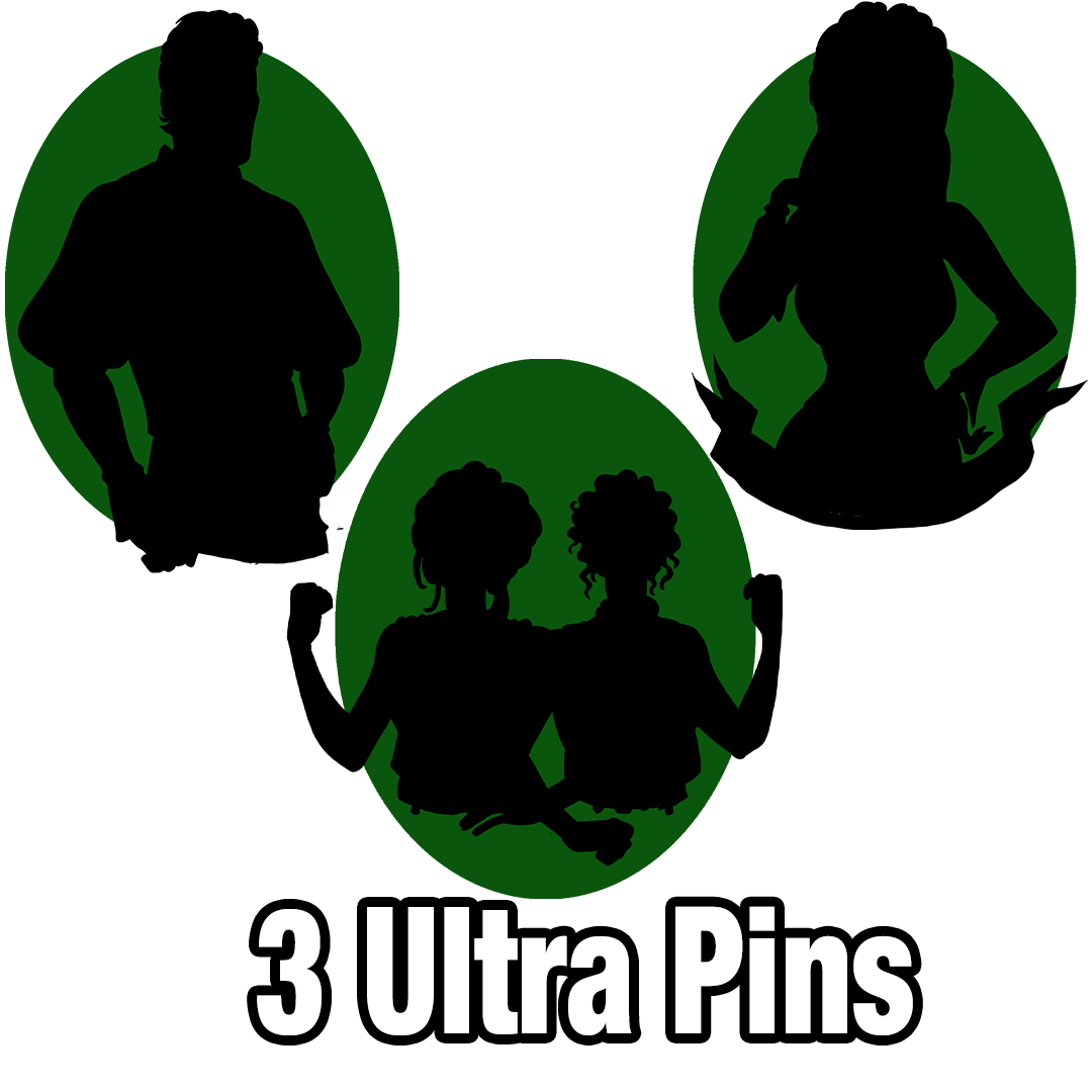 3 ultra enamel pins