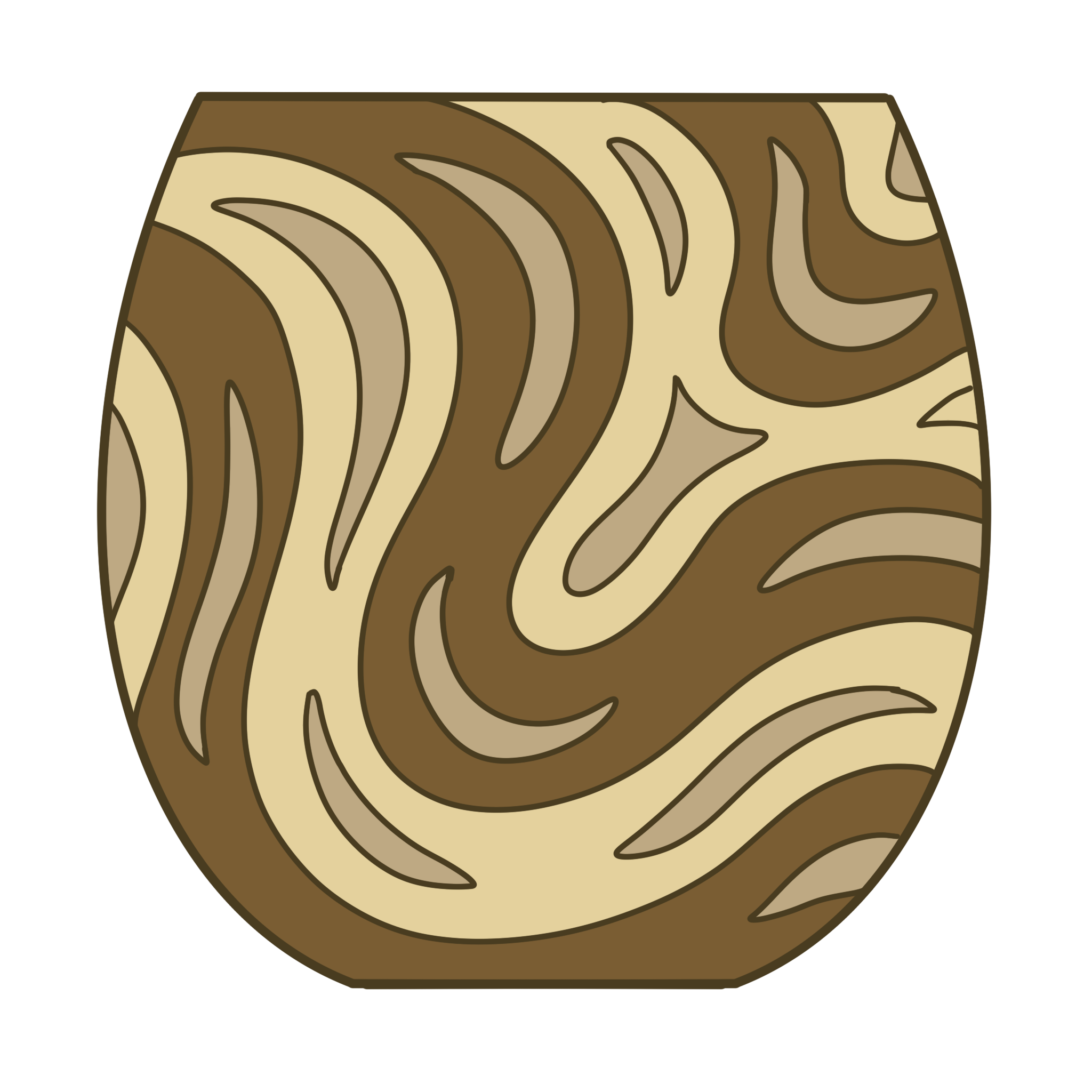 Earthen Wave Pot