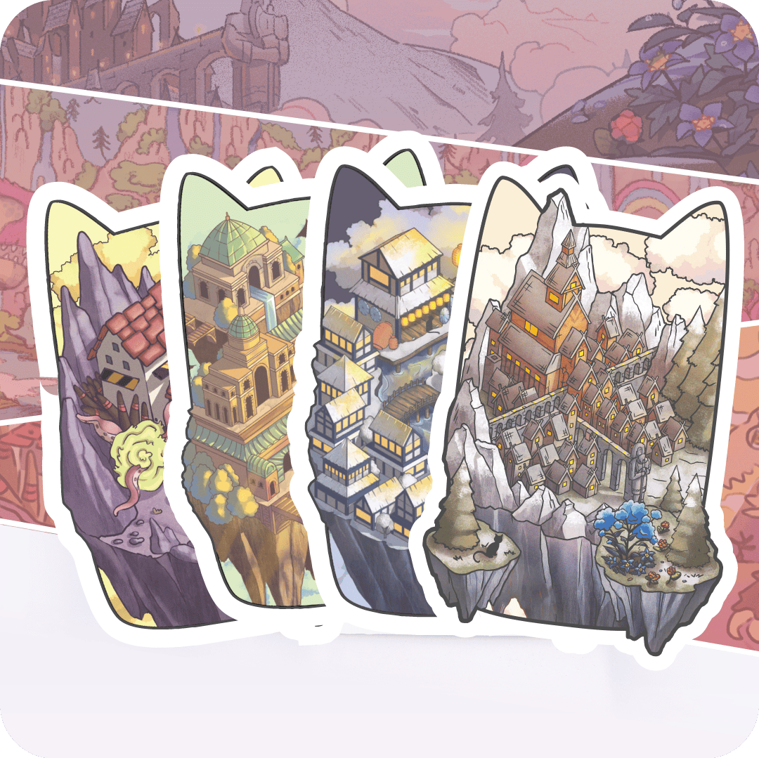 Wayward Wonders Year One Realm Sticker