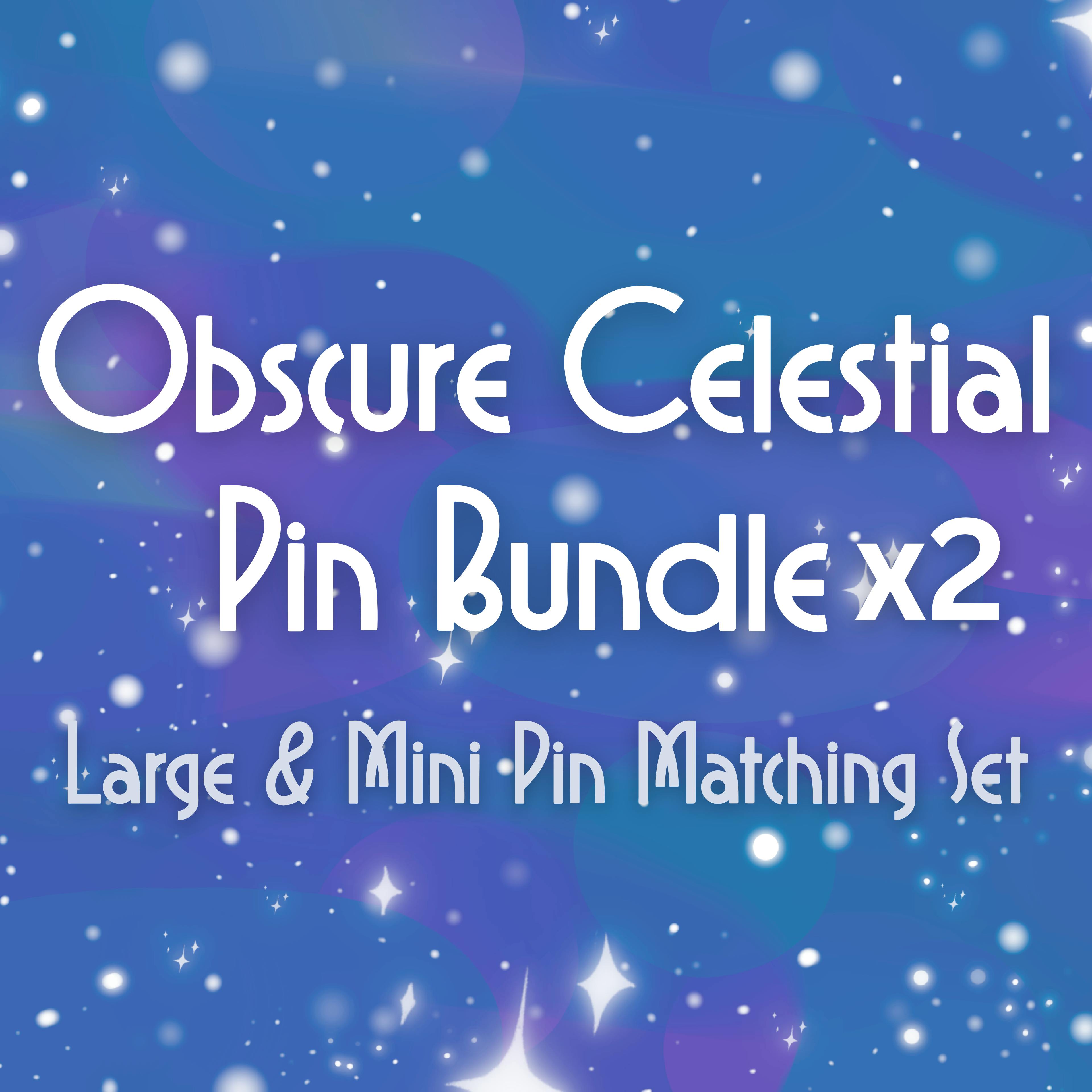 Obscure Celestial Pin Bundle x2