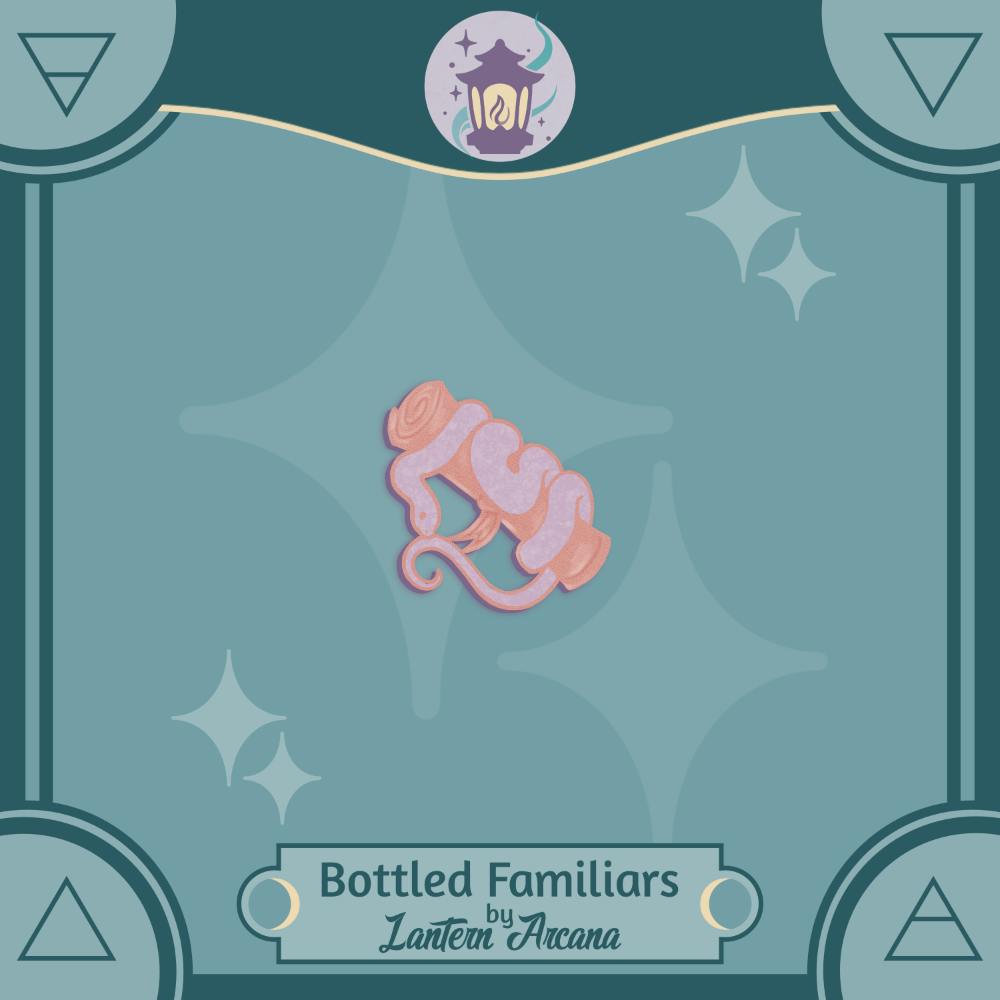 Snake and Scroll Mini Pin