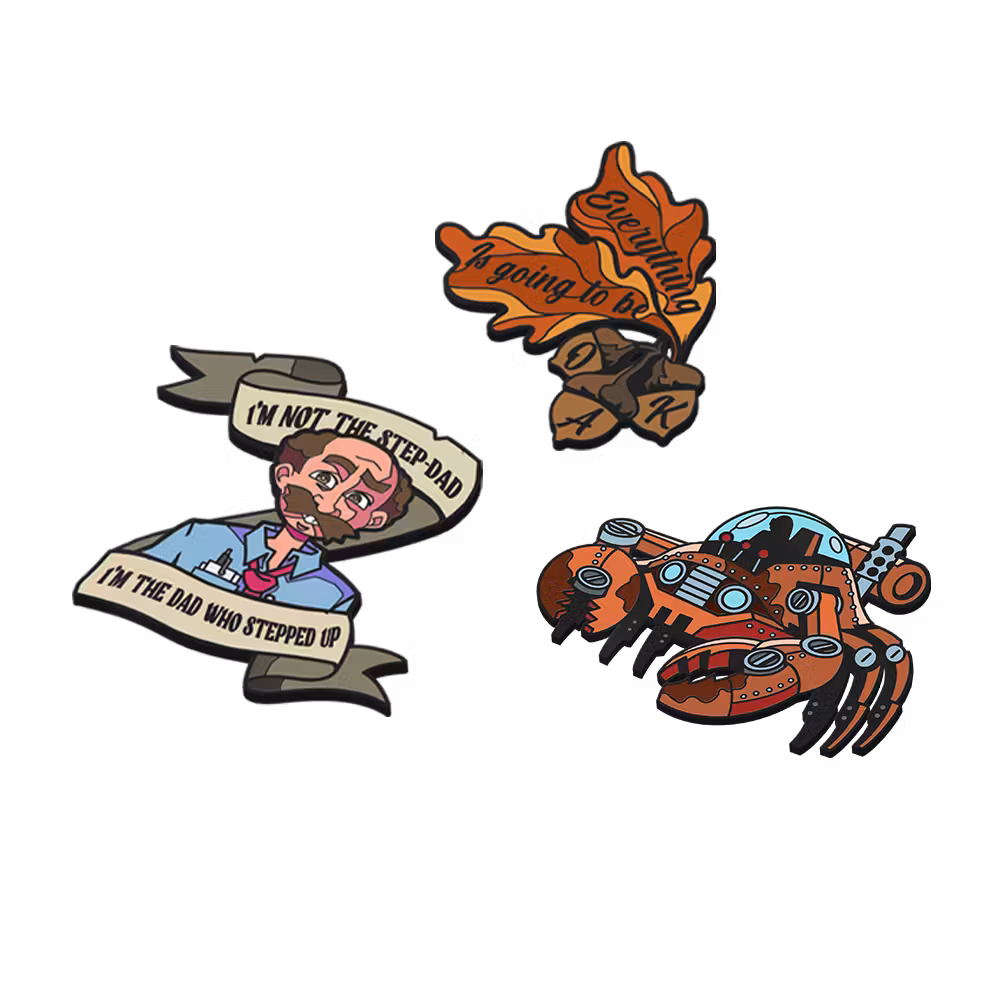 Pin Set #2 - Everything O.A.K., Step Dad, Apparatus