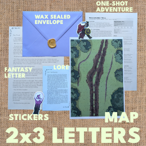 Wayward Buddies - Three Letter Pledge (For you and a friend)