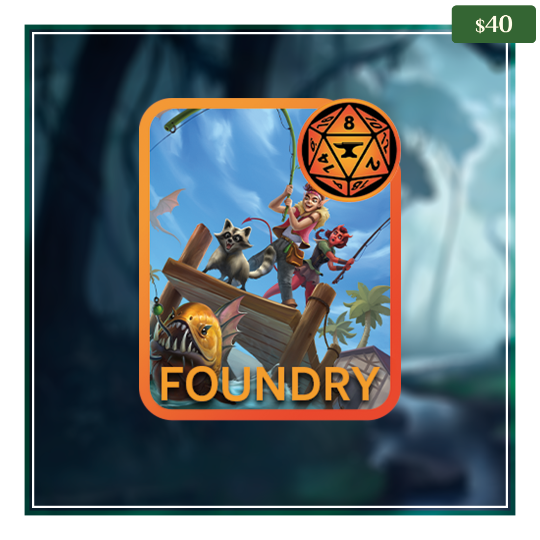 Why Slay Dragons when you could be FISHING Foundry VTT Module