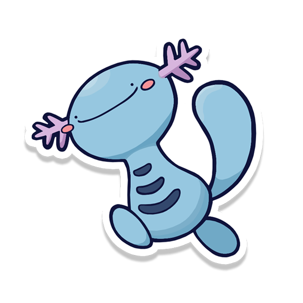 Axolotl sticker