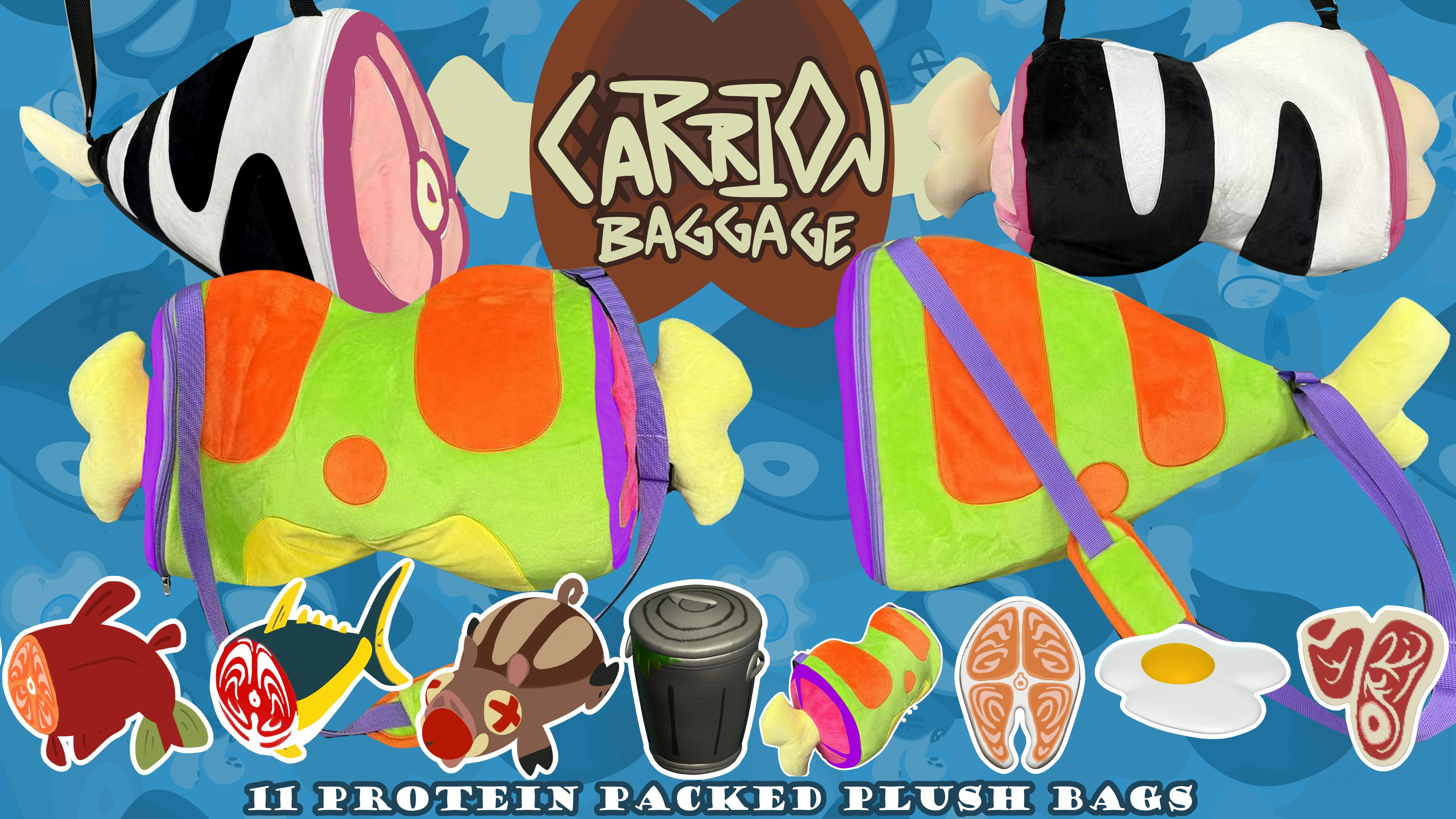Carrion Baggage - Protein Packed Plush Bags
