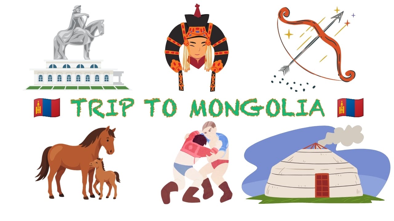 🇲🇳 Mash-Up Friends: Trip to Mongolia Book 🇲🇳