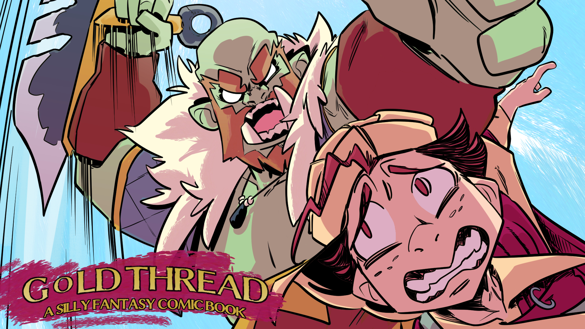 Gold Thread: A silly fantasy comic book!
