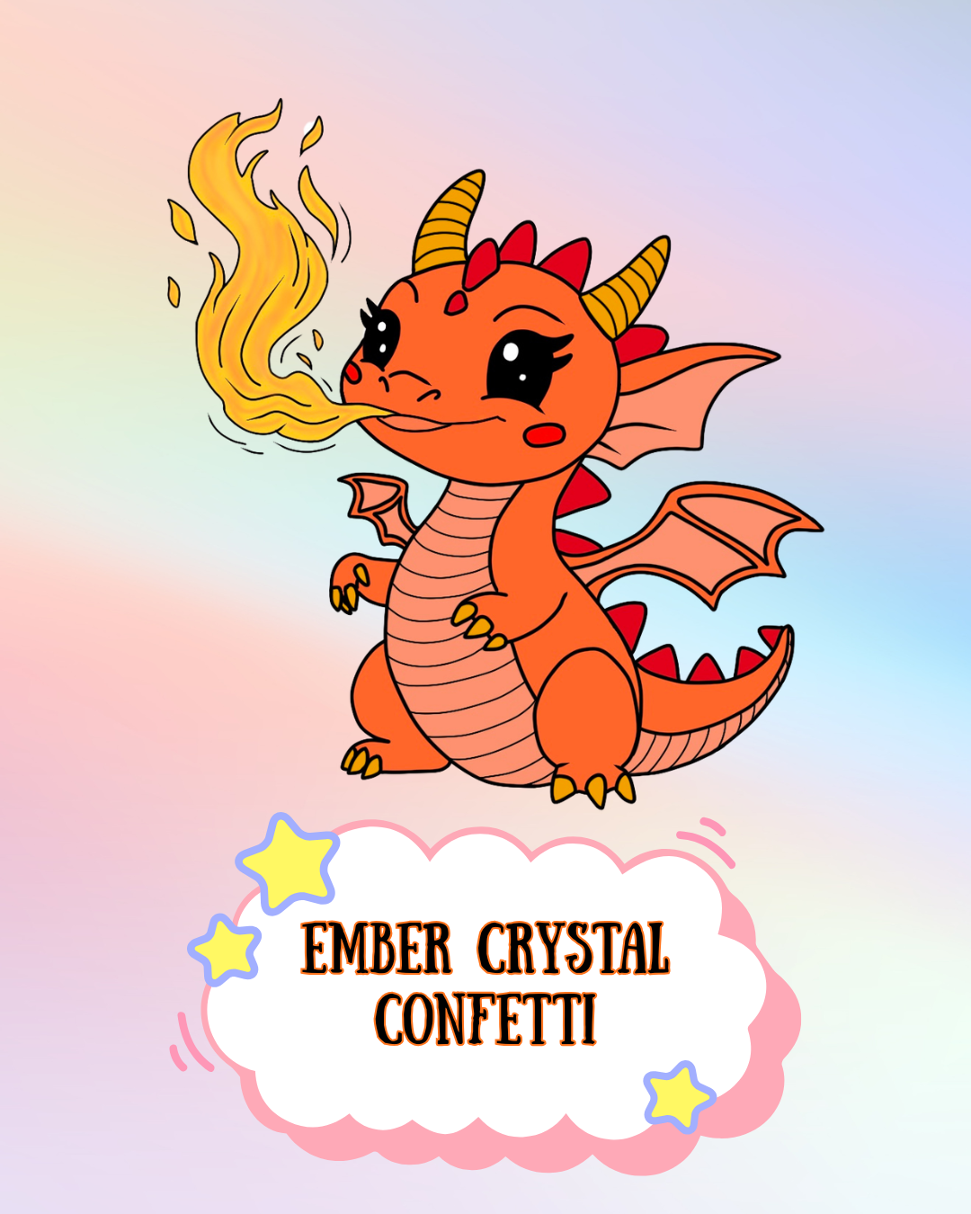 ✨Ember Crystal Confetti Bag✨