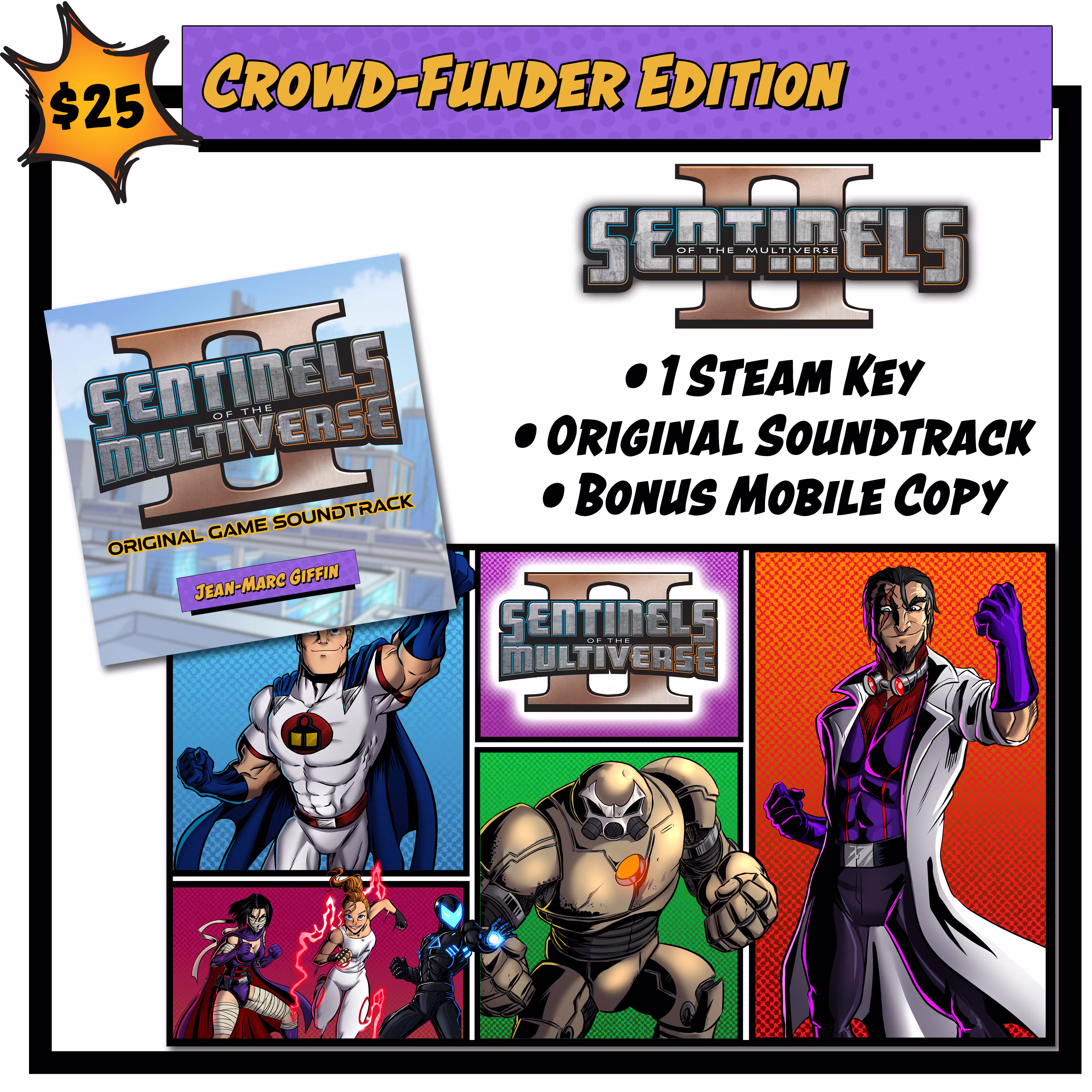 Sentinels 2 Crowd Funder Edition