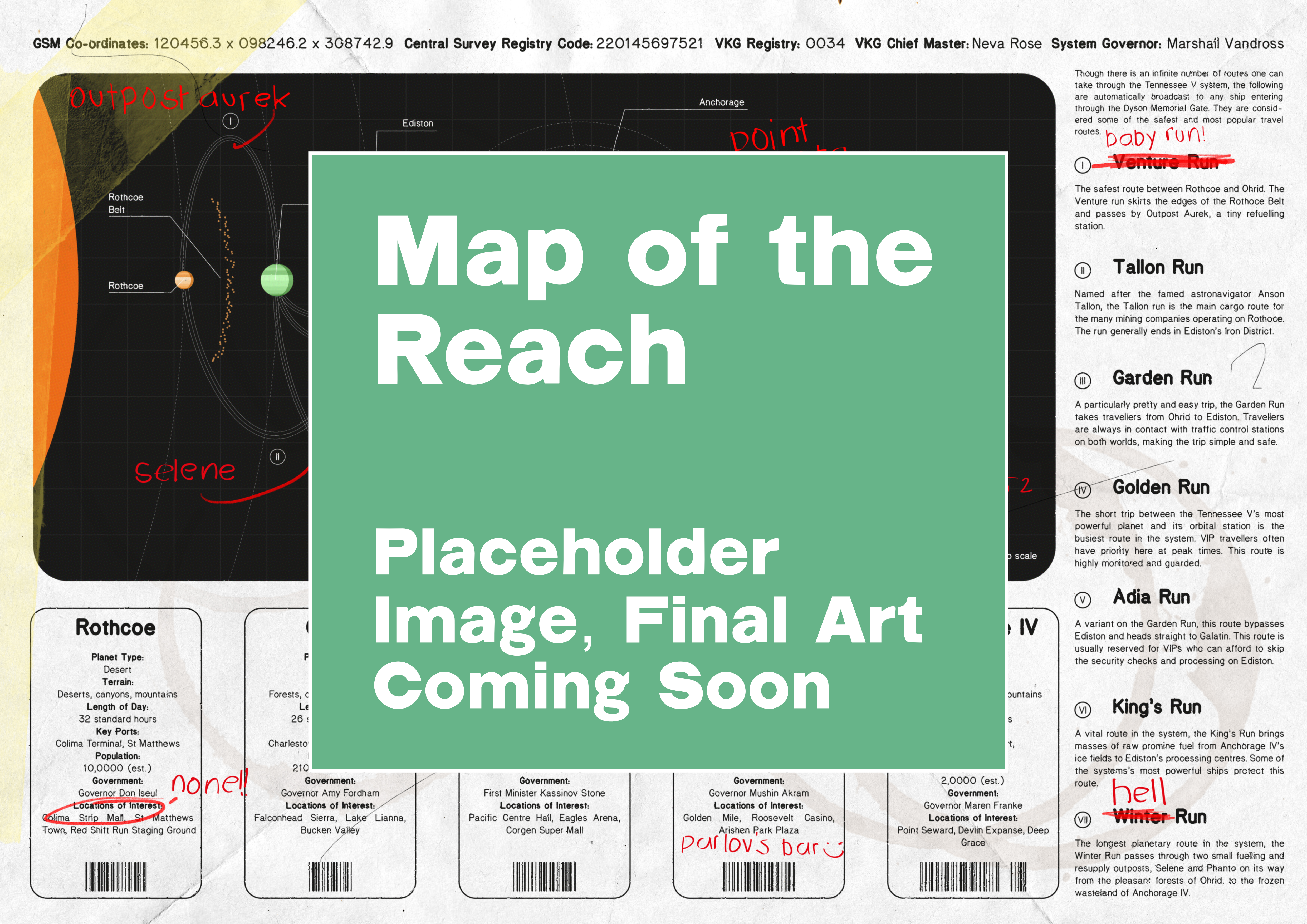 The Galactic Reach: Foldout Map and Campaign Toolkit