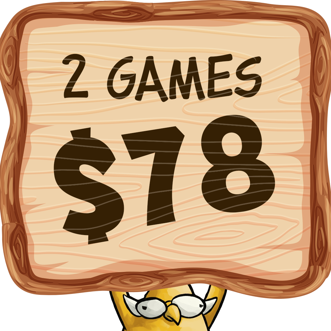 Any 2 Games of Your Choice